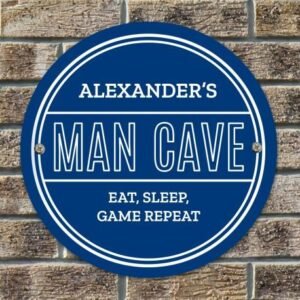 Man Cave Heritage Plaque - Engrave Express