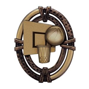 Maverick Basketball Antique Bronze Trim - Engrave Express