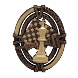 Maverick Chess Antique Bronze Trim - Engrave Express
