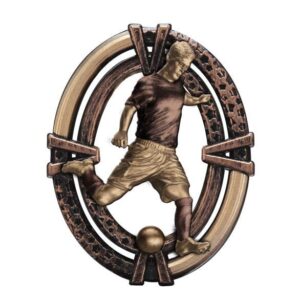 Maverick Football Player Antique Bronze - Engrave Express