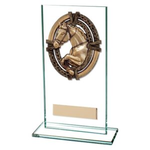 Maverick Legacy Equestrian Jade Glass - Engrave Express