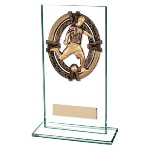 Maverick Legacy Football Jade Glass - Cornish Custom Creations