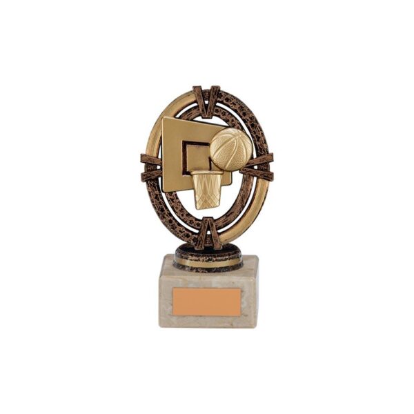 Maverick Legend Block Basketball Bronze - Engrave Express