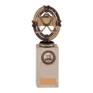 Maverick Legend Block IceHockey Bronze - Engrave Express