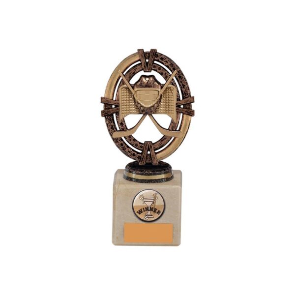 Maverick Legend Block IceHockey Bronze - Engrave Express