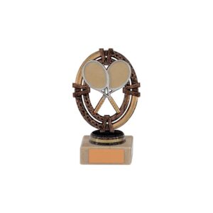Maverick Legend Block Tennis Bronze - Engrave Express