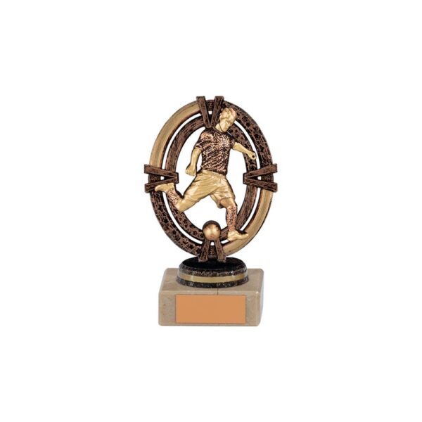 Maverick Legend Football Player Bronze - Cornish Custom Creations