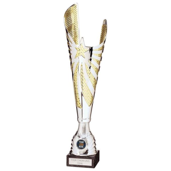 MegaStar Laser Cup Silver/Gold - Cornish Custom Creations