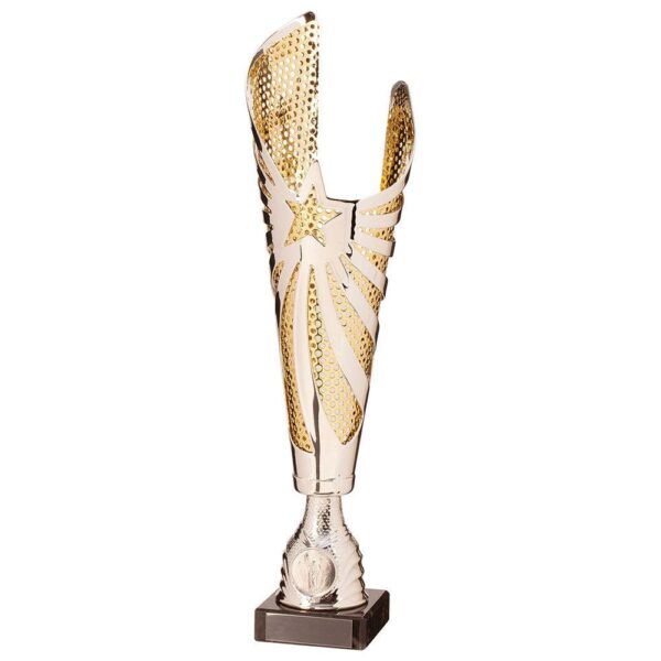 MegaStar Laser Cup Silver/Gold - Cornish Custom Creations