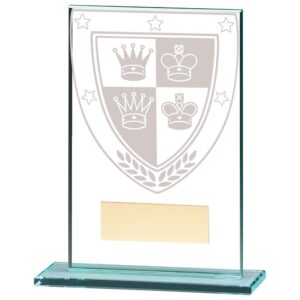 Millennium Chess Jade Glass Award - Engrave Express