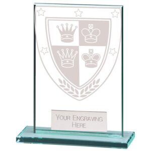 Millennium Chess Jade Glass Award - Engrave Express