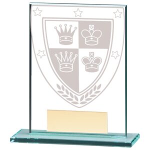 Millennium Chess Jade Glass Award - Engrave Express