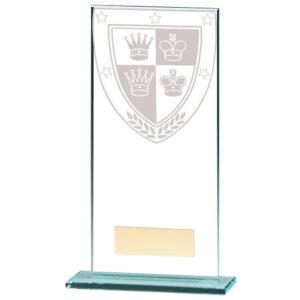 Millennium Chess Jade Glass Award - Engrave Express