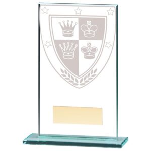 Millennium Chess Jade Glass Award - Engrave Express