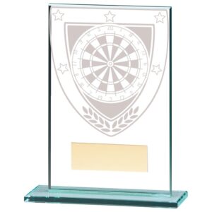 Millennium Darts Jade Glass Award - Cornish Custom Creations