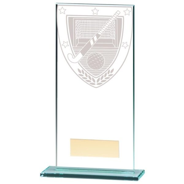 Millennium Hockey Jade Glass Award - Engrave Express