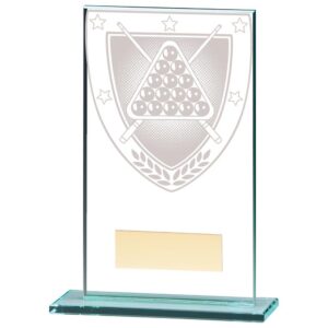 Millennium Snooker Jade Glass Award - Cornish Custom Creations