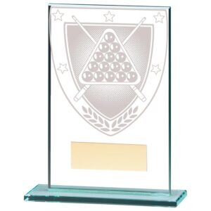 Millennium Snooker Jade Glass Award - Cornish Custom Creations