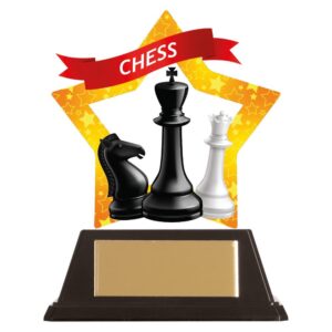 Mini-Star Chess Acrylic Plaque - Engrave Express