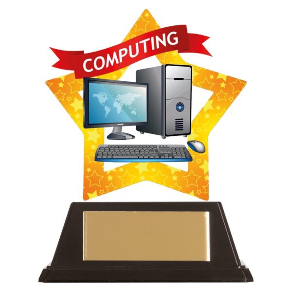 Mini-Star Computing Acrylic Plaque - Engrave Express