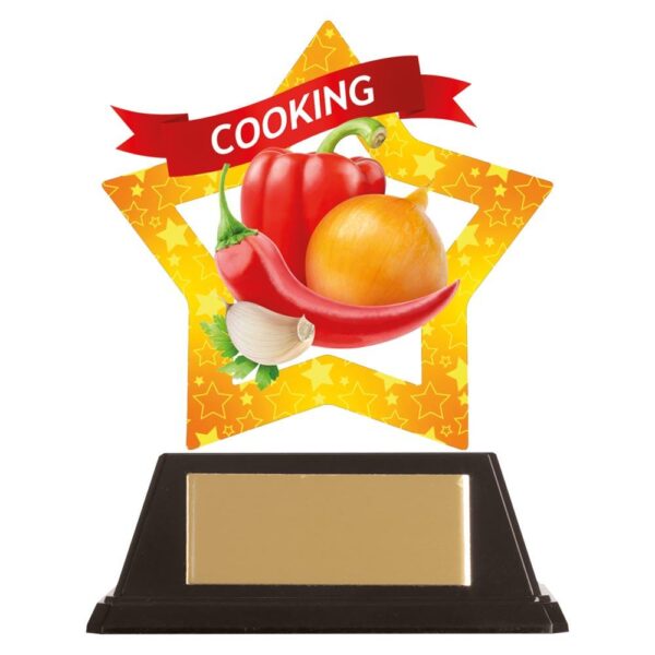 Mini-Star Cooking Acrylic Plaque - Engrave Express