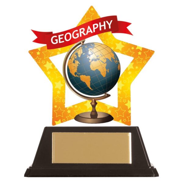 Mini-Star Geography Acrylic Plaque - Cornish Custom Creations