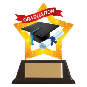 Mini-Star Graduation Acrylic Plaque - Engrave Express