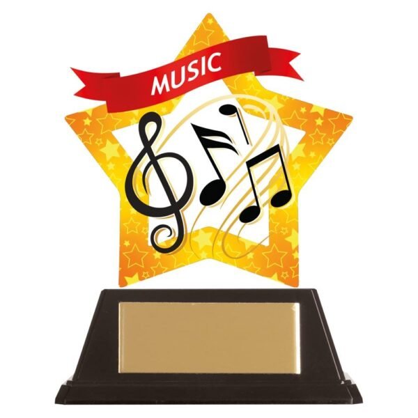 Mini-Star Music Acrylic Plaque - Engrave Express