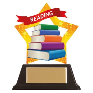Mini-Star Reading Acrylic Plaque - Cornish Custom Creations