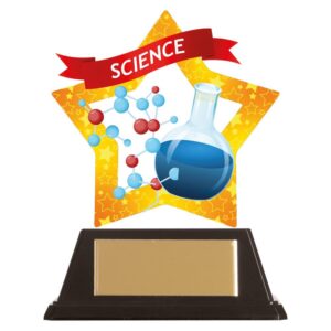 Mini-Star Science Acrylic Plaque - Cornish Custom Creations
