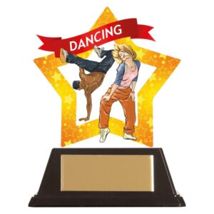 Mini-Star Street Dance Acrylic Plaque - Cornish Custom Creations