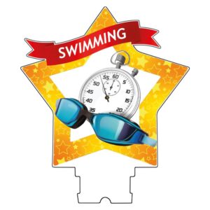 Mini-Star Swimming Acrylic Plaque - Engrave Express