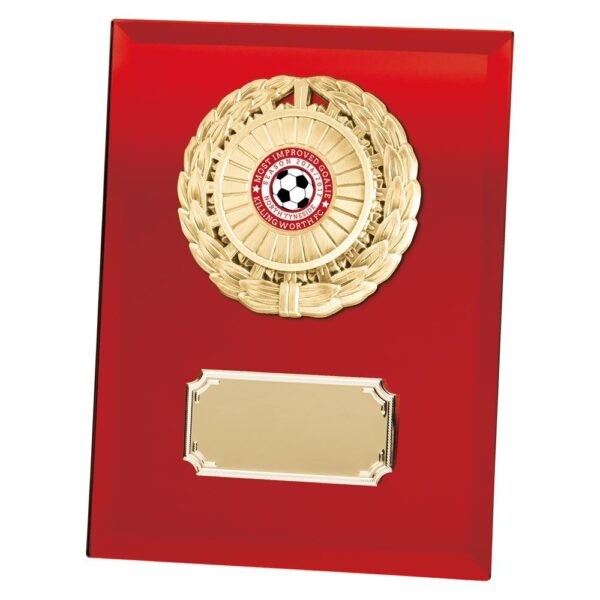 Mirage Multi-Sport Mirror Plaque Red - Cornish Custom Creations