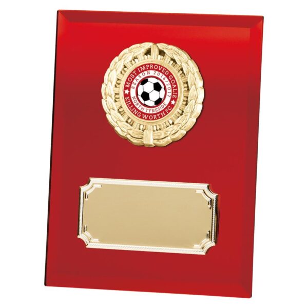 Mirage Multi-Sport Mirror Plaque Red - Cornish Custom Creations