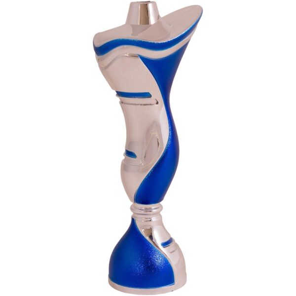 Mirage Plastic Riser Silver & Blue - Cornish Custom Creations