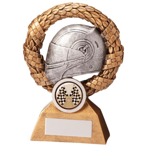 Monaco Wreath Motorsport Helmet Award - Cornish Custom Creations