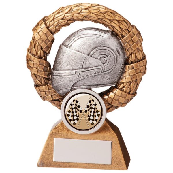 Monaco Wreath Motorsport Helmet Award - Cornish Custom Creations