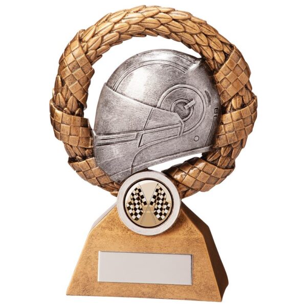 Monaco Wreath Motorsport Helmet Award - Cornish Custom Creations