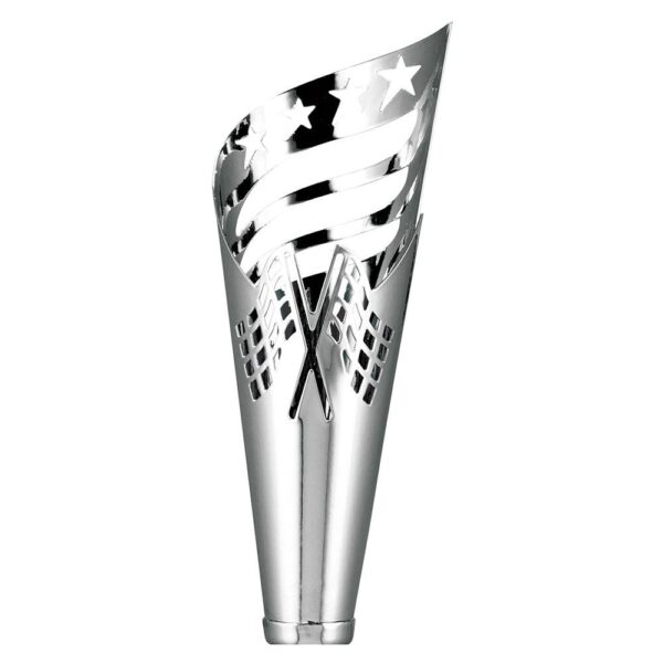 Monza Lazer Cut Metal Cup Silver - Cornish Custom Creations