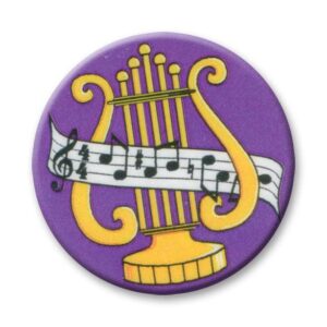 Music Lyre 25mm - Cornish Custom Creations