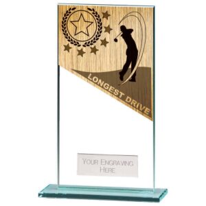Mustang Longest Drive Jade Glass Award - Cornish Custom Creations