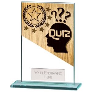 Mustang Quiz Jade Glass Award - Engrave Express