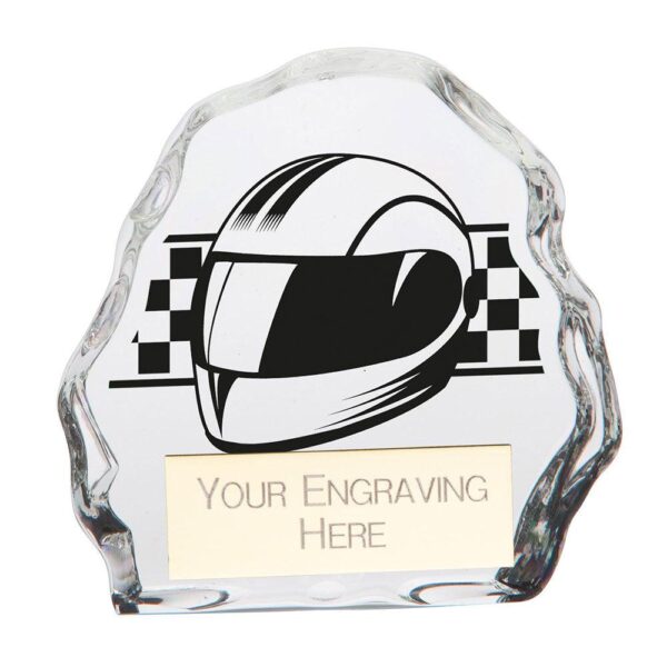 Mystique Motorsports Glass Award - Cornish Custom Creations