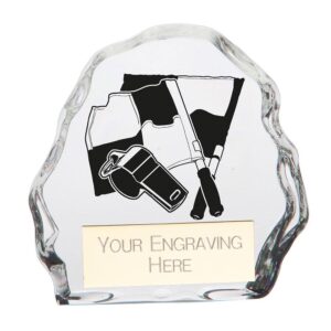 Mystique Referee Glass Award - Cornish Custom Creations