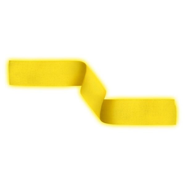 Neon Medal Ribbon Yellow - Cornish Custom Creations