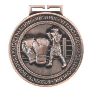 Olympia Boxing Medal Antique Bronze - Cornish Custom Creations