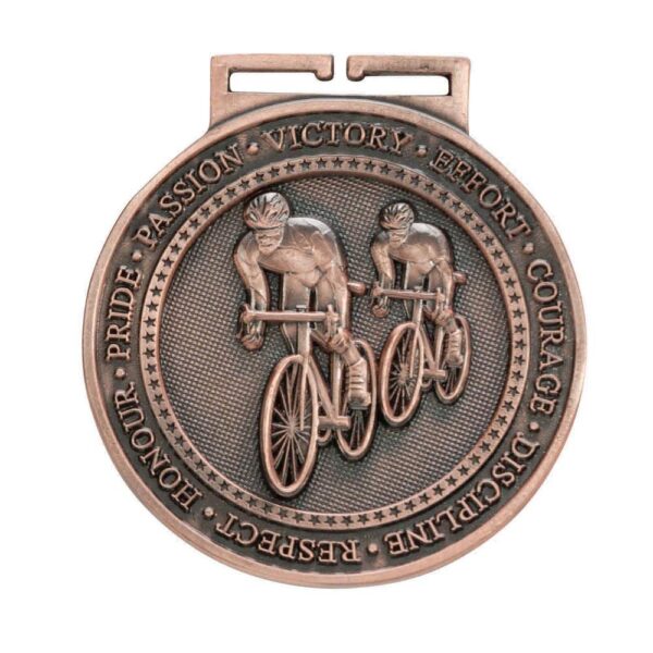 Olympia Cycling Medal Antique Bronze - Cornish Custom Creations