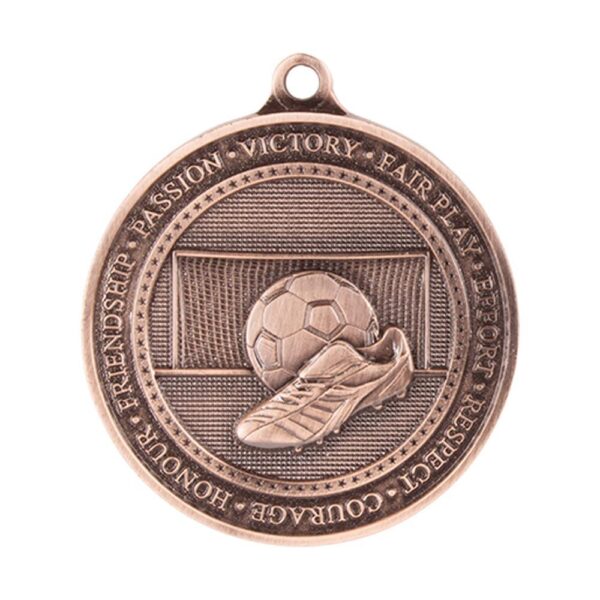 Olympia Football Medal Antique Bronze - Cornish Custom Creations