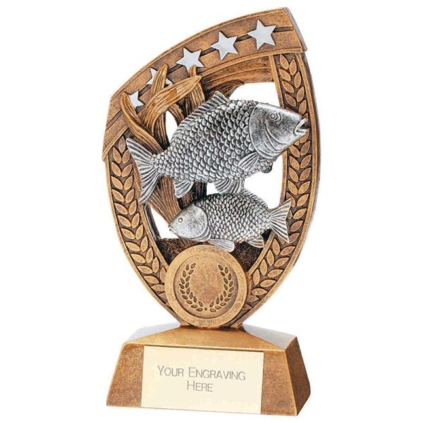 Patriot Angling Resin Plaque - Cornish Custom Creations