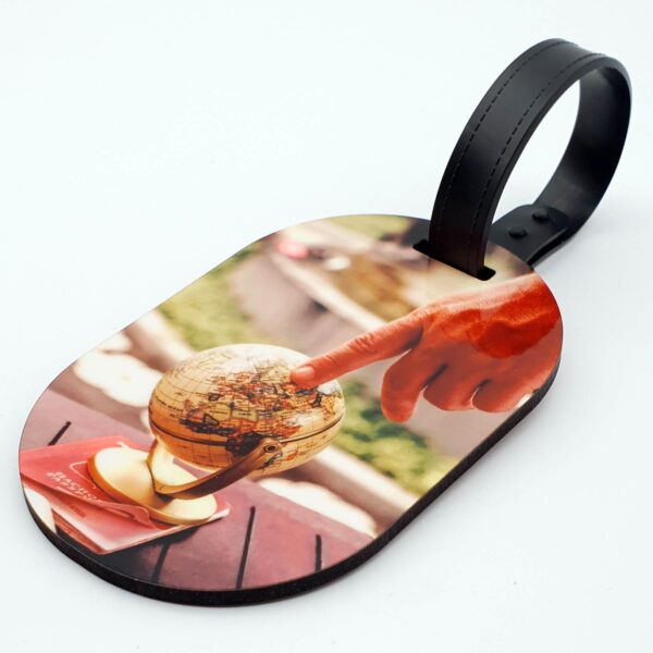 Personalised Luggage Tag - Double Sided - Cornish Custom Creations